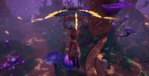 Palia Elderwood DLC Expansion demo still.