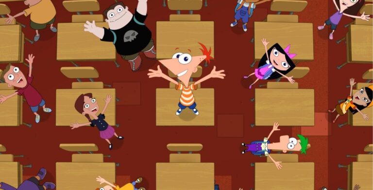 Still from the new season of Phineas and Ferb