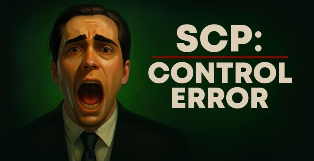 SCP Control Error Will Make You A Part Of Its Experiment SCP Control Error key art
