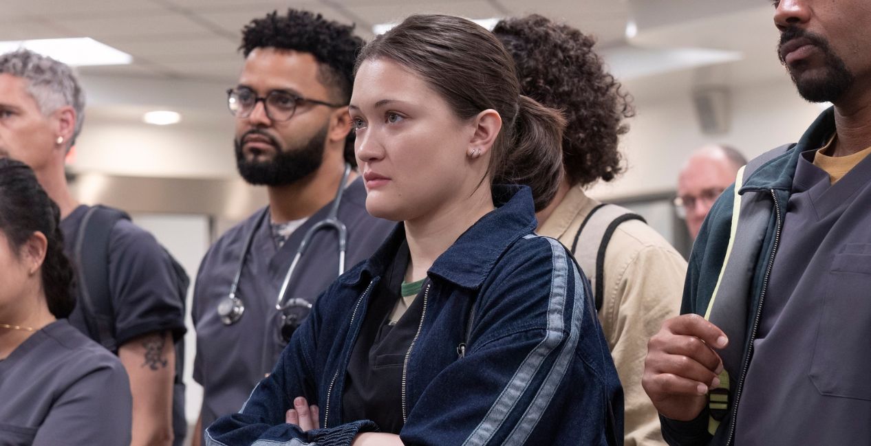 Dr. Santos in The Pitt Episode 15