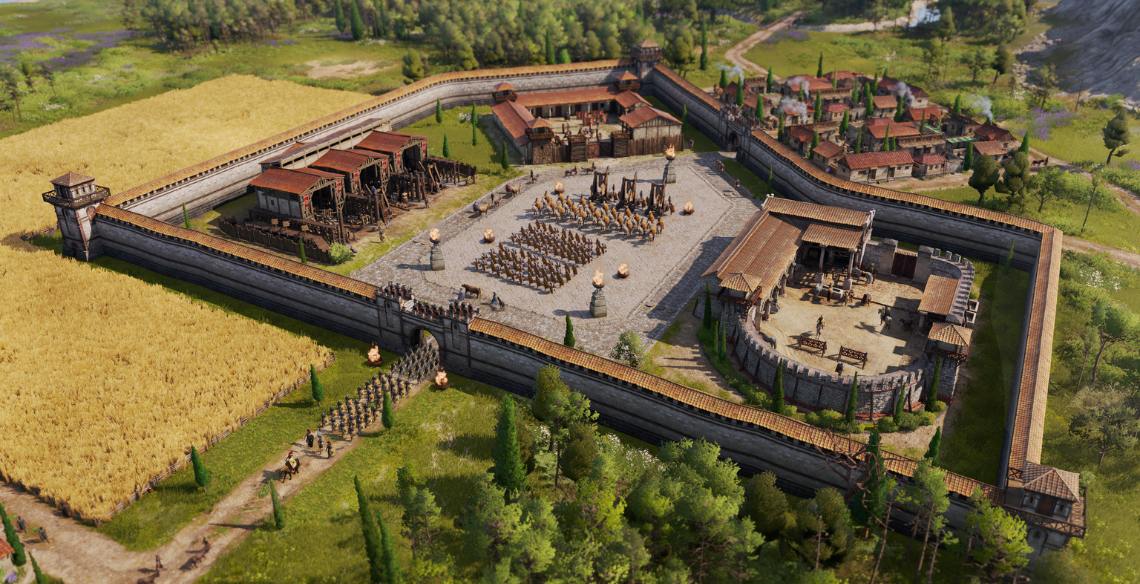 Anno 117: Pax Romana keyart from Ubisoft Mainz