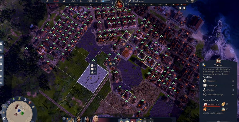 Anno 117: Pax Romana Discovery Tree screenshot