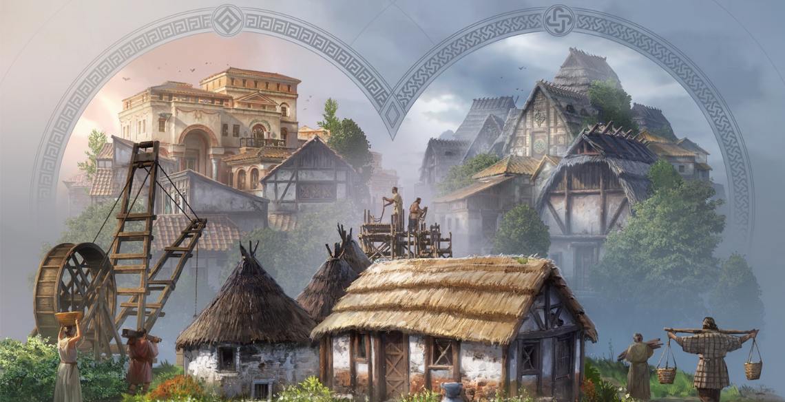 Anno 117: Pax Romana keyart from Ubisoft Mainz