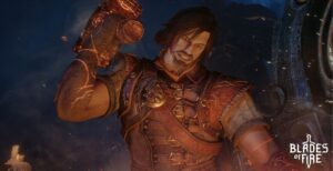 Aran de Lira pounding away in Blades of Fire