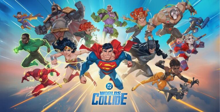 DC Worlds Collide Keyart
