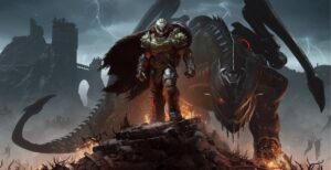 DOOM The Dark Ages key art from Bethesda and Id Software