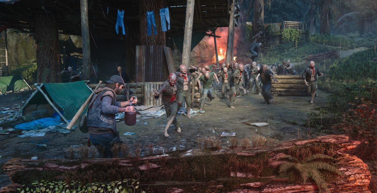Gameplay from Days Gone Remastered
