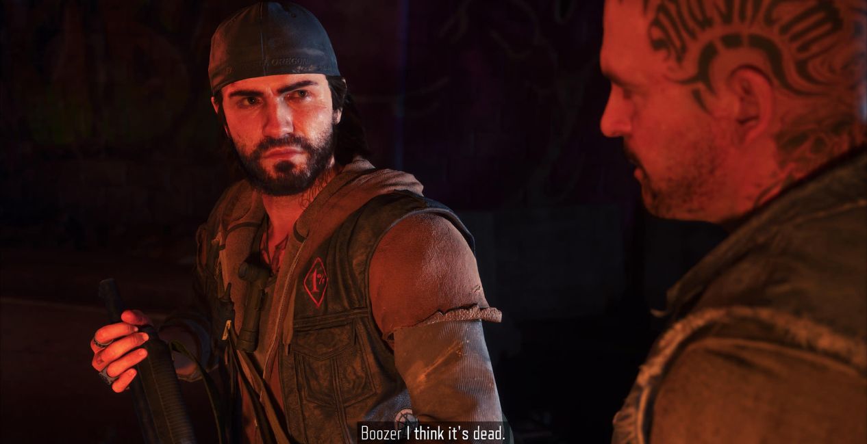 Gameplay conversation from Days Gone Remastered