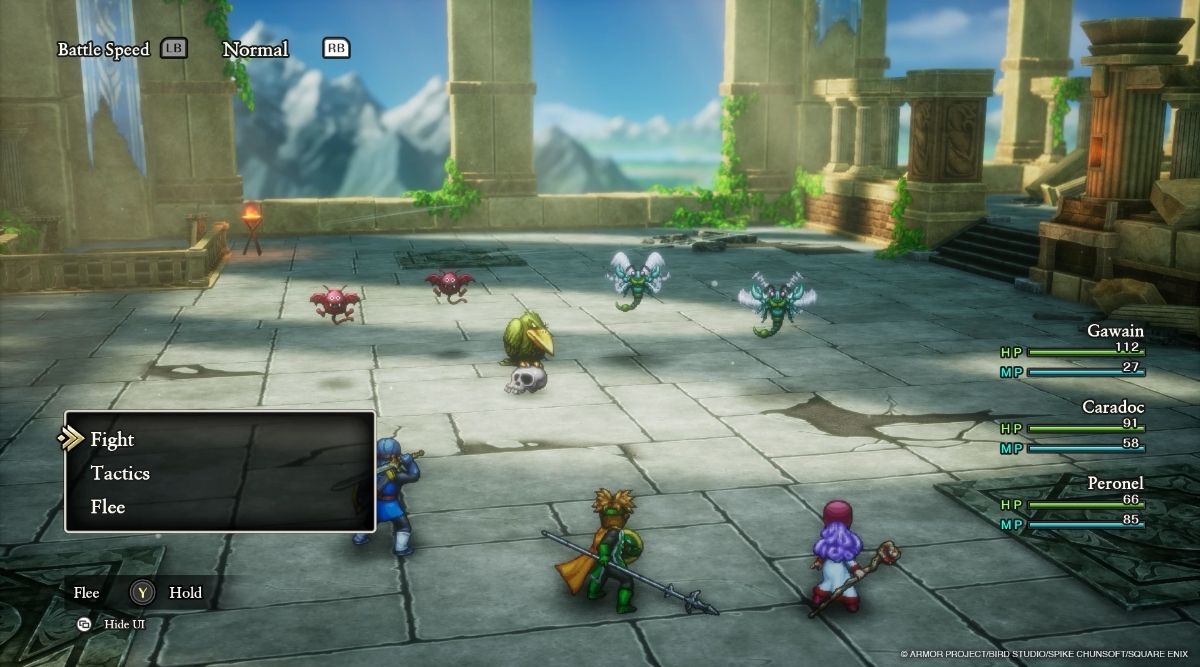 Dragon Quest 1+2 HD-2D Remake Battle