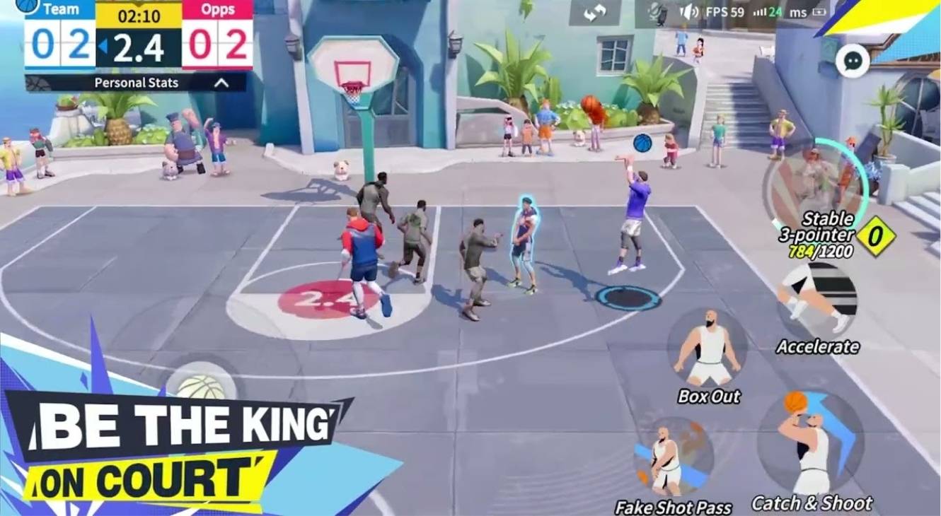 Still from Dunk City Dynasty