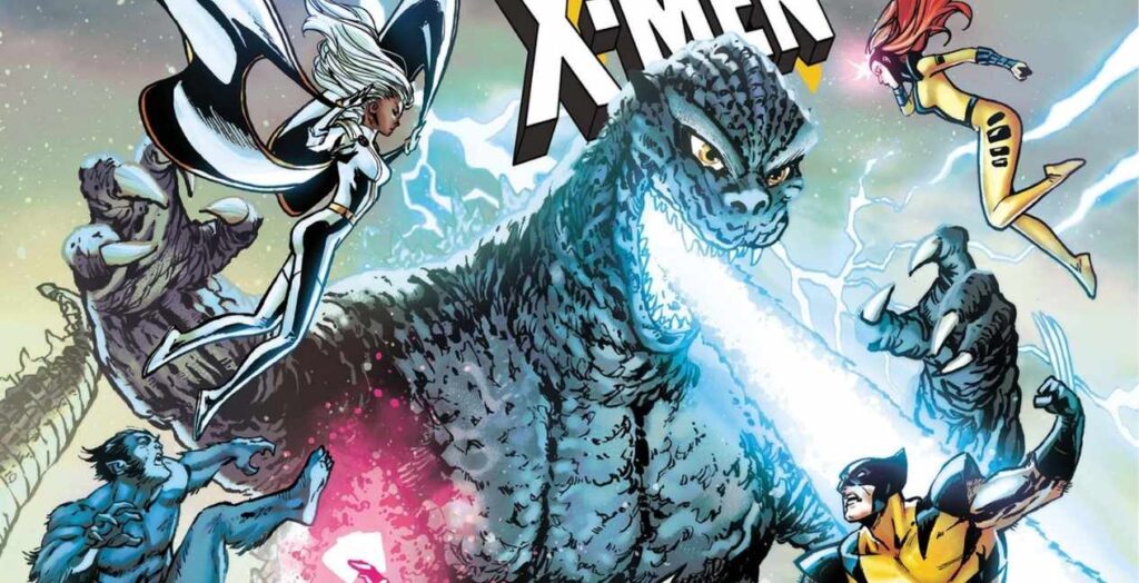 Godzilla vs X-Men Issue 1 keyart