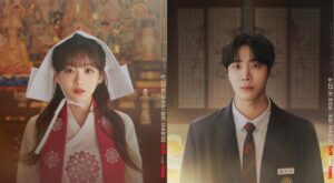 Cho Yi-hyun and Choo Young-woo Reunite in New ‘Head Over Heels’ For Prime Video Head Over Heels character posters