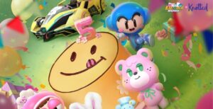 KartRider Rush+ and Knotted Collaboration keyart