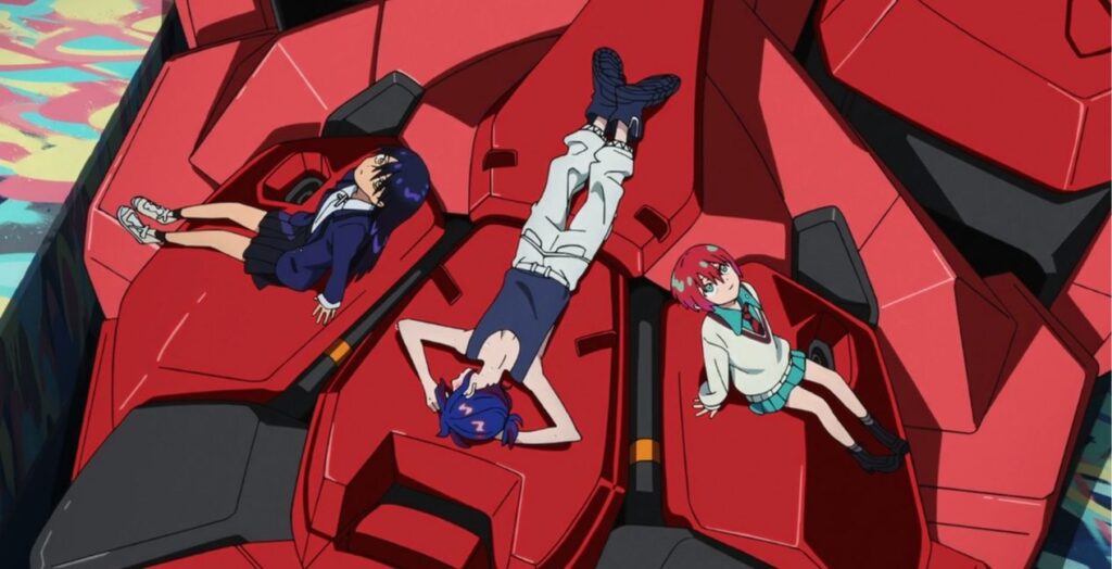 Still from Mobile Suit Gundam GQuuuuuuX Episode 5