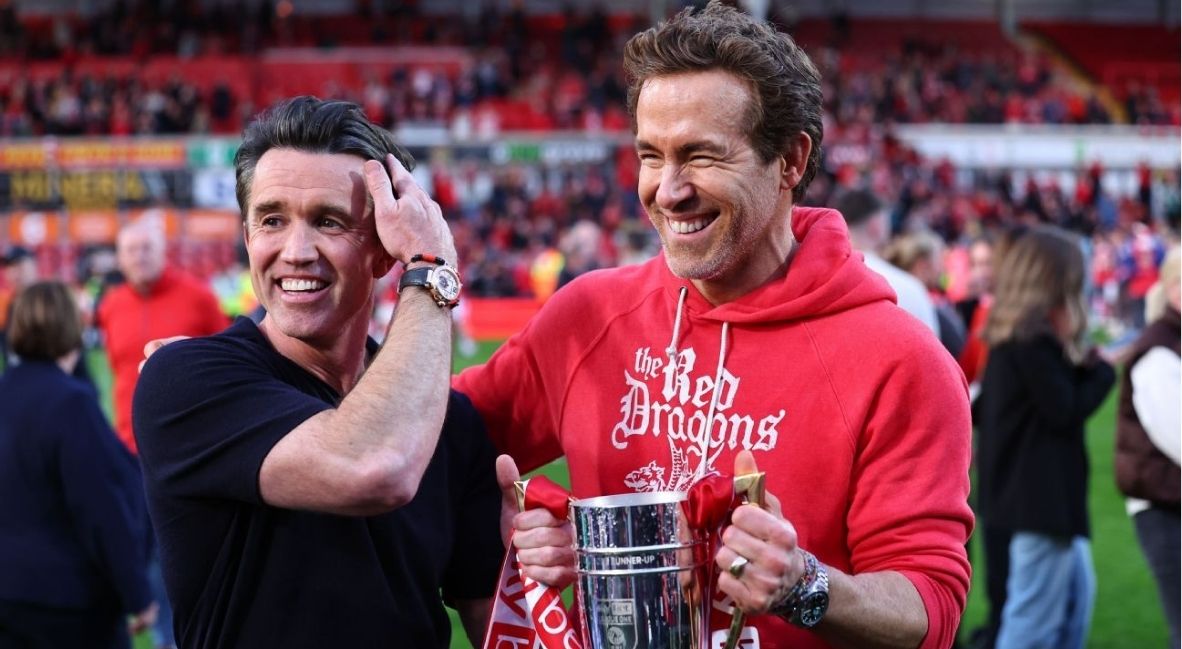 Ryan Reynolds and Rob McElhenney in Welcome to Wrexham Season 4