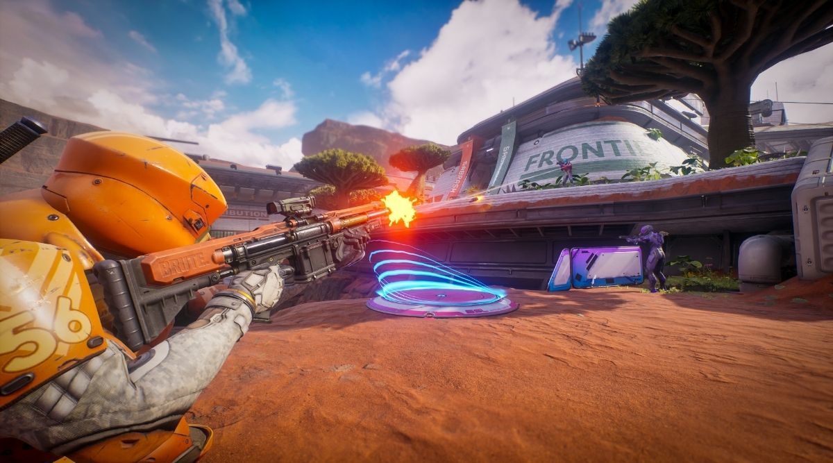 Splitgate 2 Gunplay