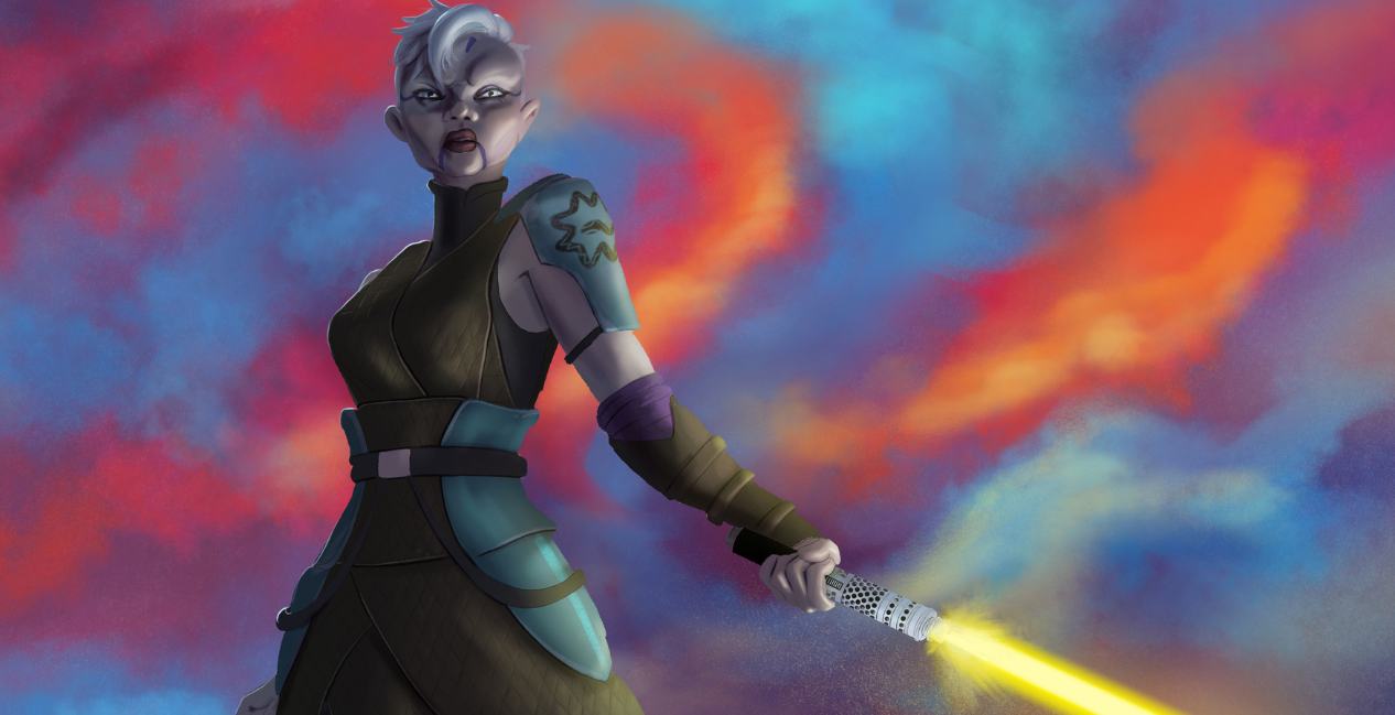 Assajj Ventress in Ventress Golden Cover Art
