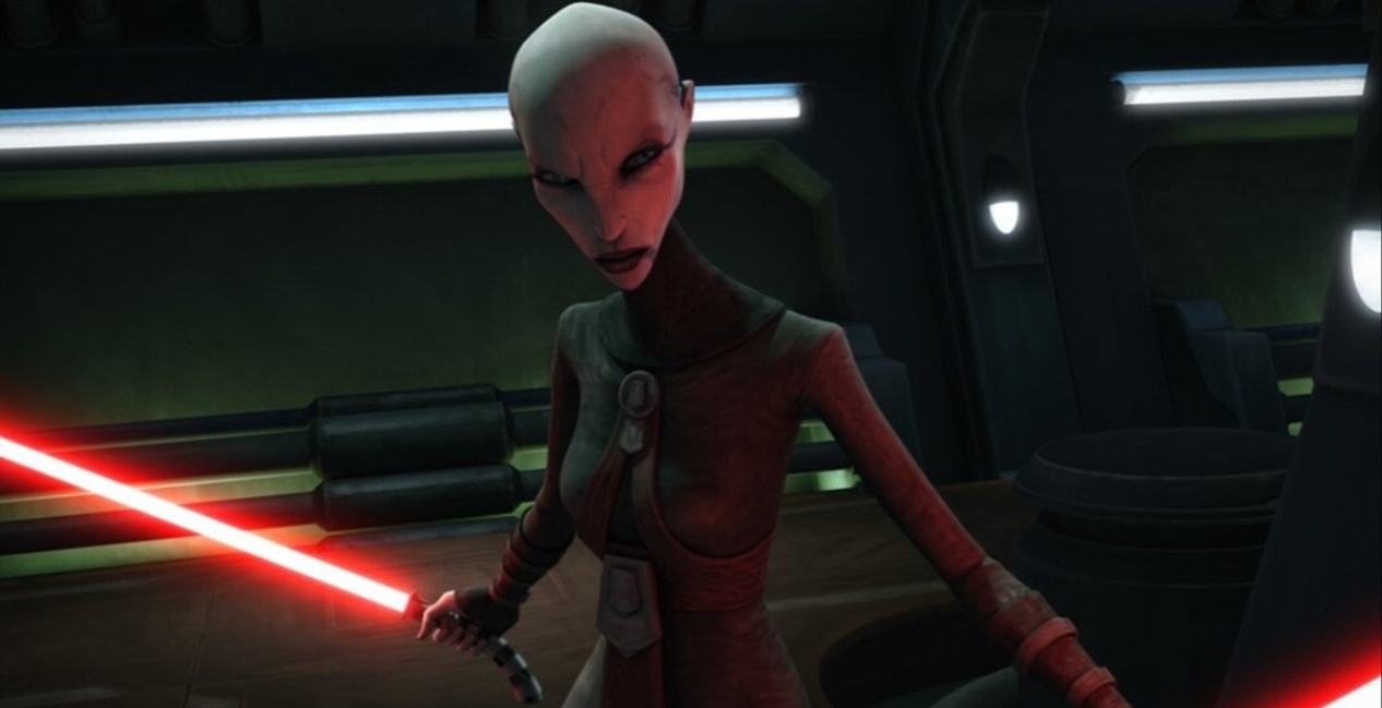 Asajj Ventress in The Clone Wars