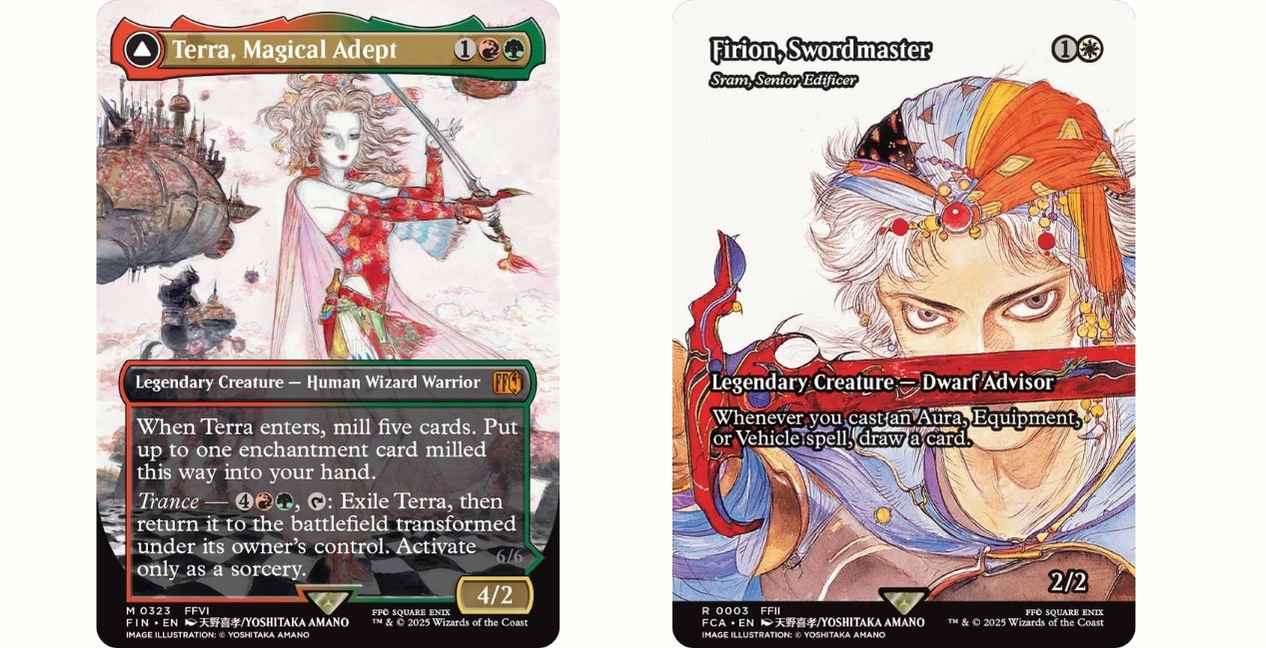 MTG Final Fantasy Set Cards