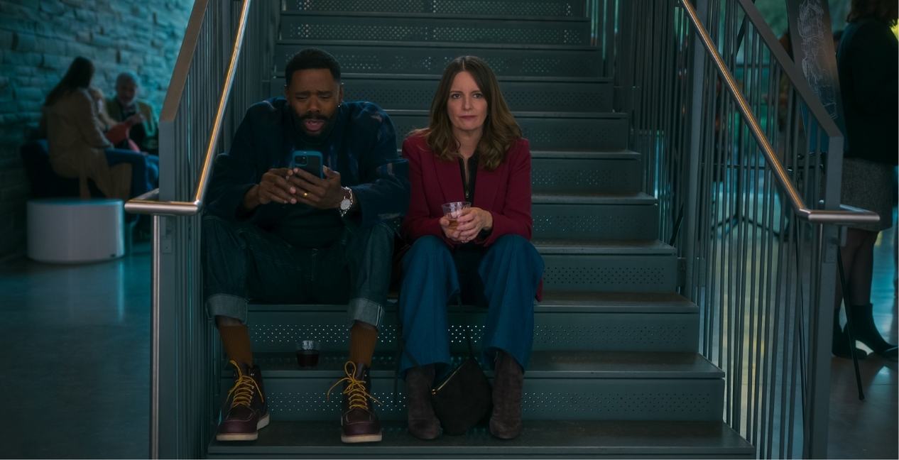 Colman Domingo and Tina Fey in The Four Seasons on Netflix