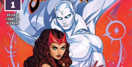 REVIEW: ‘The Vision and The Scarlet Witch’ Issue 1 Vision and The Scarlet Witch Issue 1 cover art