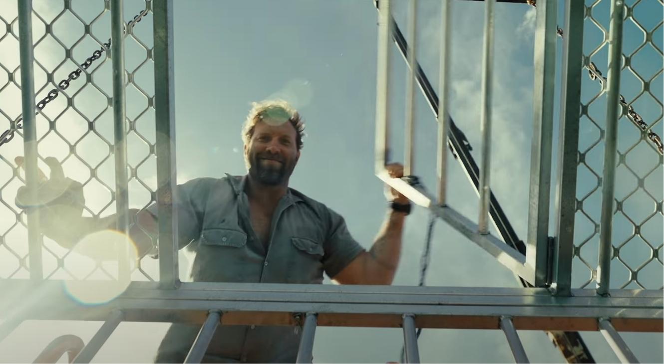 Jai Courtney in Dangerous Animals movie still from Shudder and IFC Films