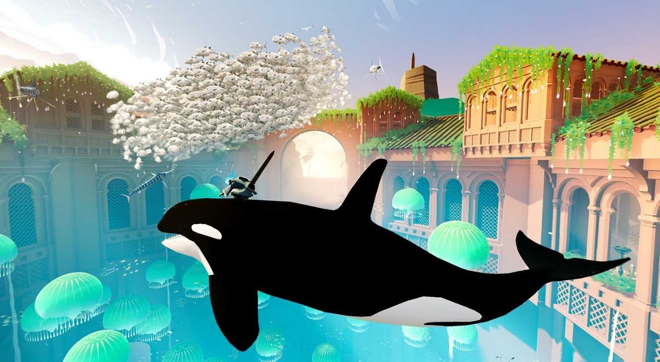 Day of the Devs SGF Edition 2025 - Sword of the Sea promotional Image