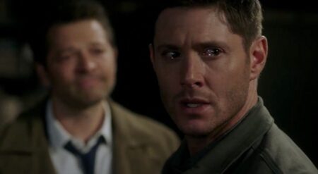 Destiel Confession in Supernatural - Castiel (Misha Collins) and Dean (Jensen Ackles)