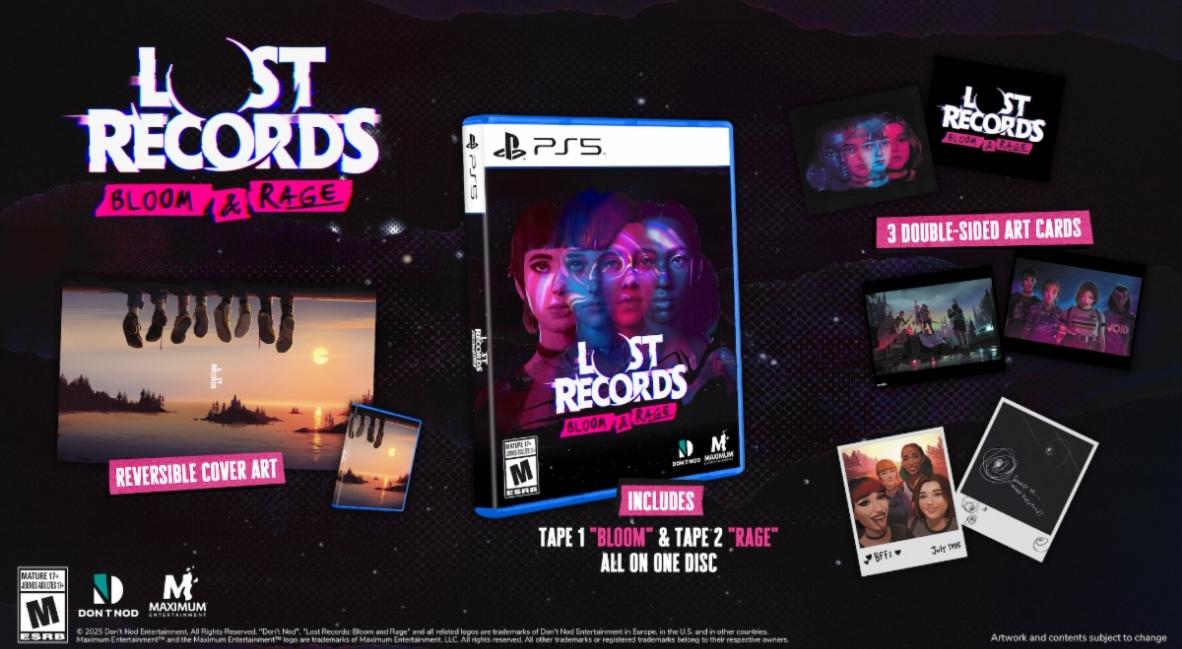 Lost Records Physical release package art