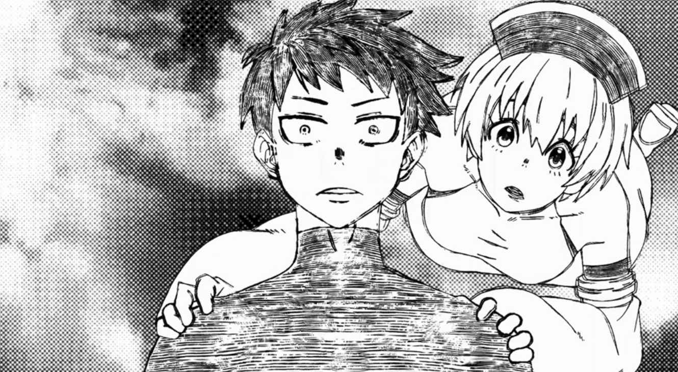 Inca and Shinra in Fire Force Season 3 Episode 12