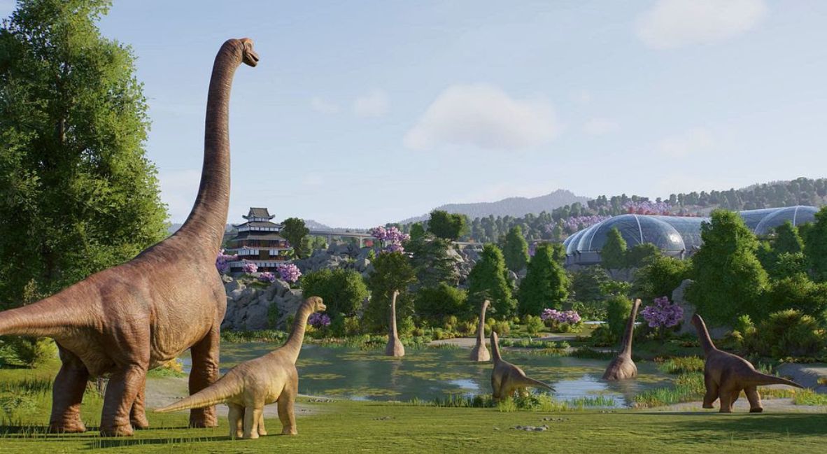 Jurassic World Evolution 3 key art
