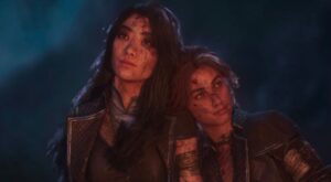 Lune and Sciel from Clair Obscur: Expedition 33