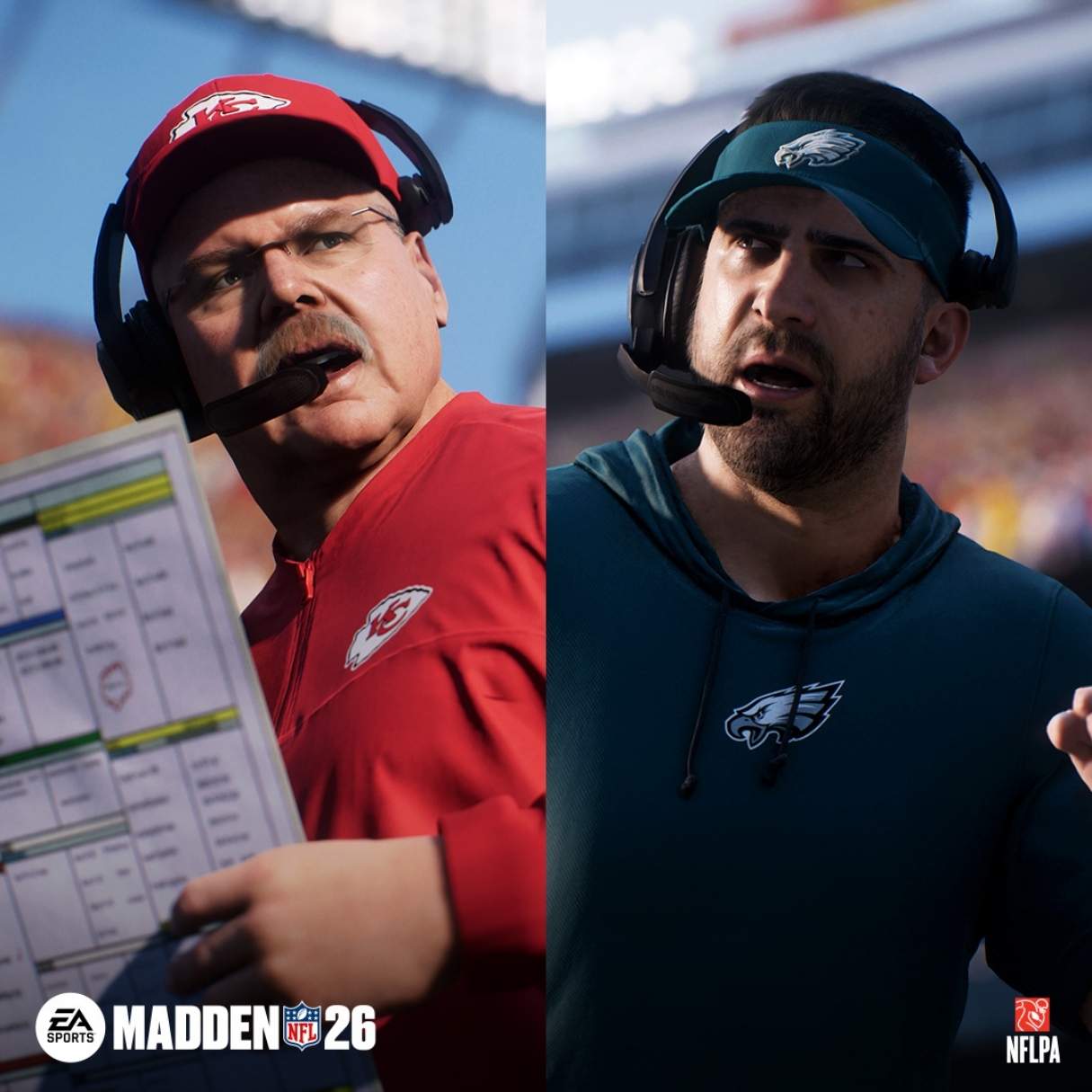 MADDEN NFL 26 promotional image from EA Sports for Coach DNA
