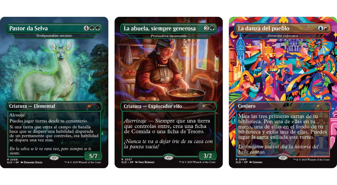 Nuestra Magia Secret Lair Set Art