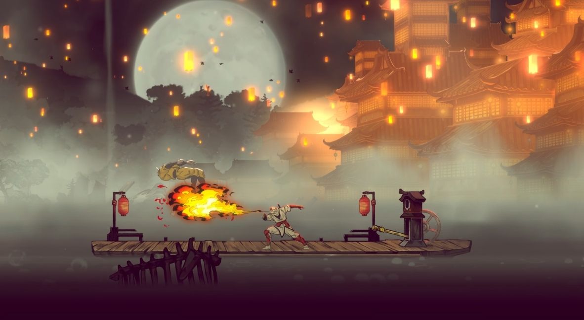 Shinobi: Art of Vengeance gameplay still from SEGA