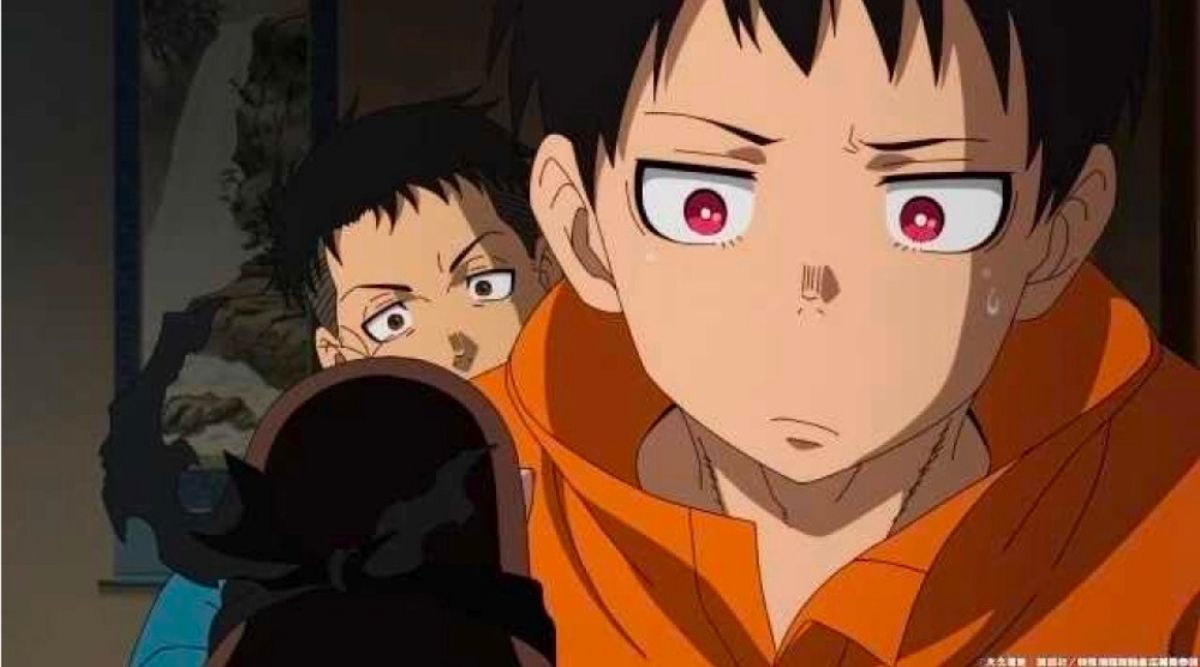 Shinra and Scop in Fire Force Season 3 Episode 10