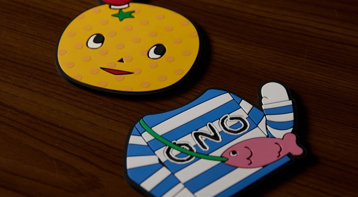 SuperGroupies Like A Dragon Collaboration CollectionOno Michio Model Rubber Coasters Set