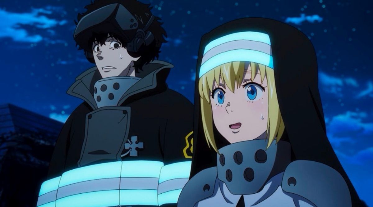 Viktor and Iris in Fire Force Season 3 Cour 1