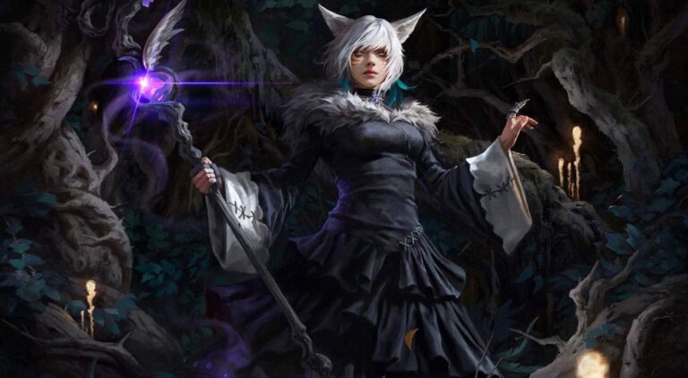 Y'shtola in the FFXIV Commander Deck - Magic: The Gathering x Final Fantasy