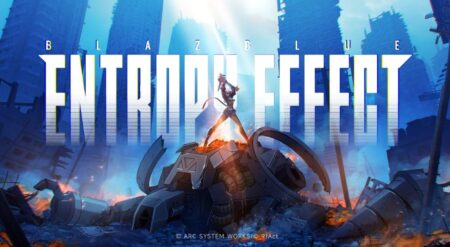 BlazBlue Entropy Effect on mobile promotional keyart