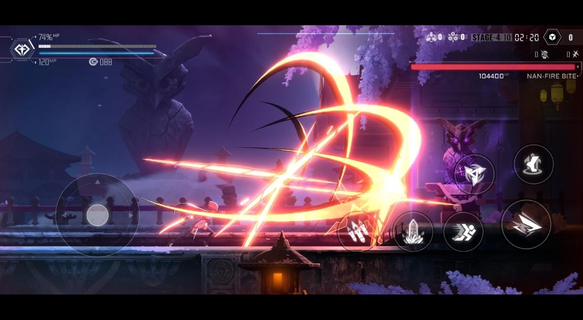 BlazBlue Entropy Effect on mobile