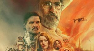 Eddington (2025) promotional poster key art cropped from A24 and Ari Aster