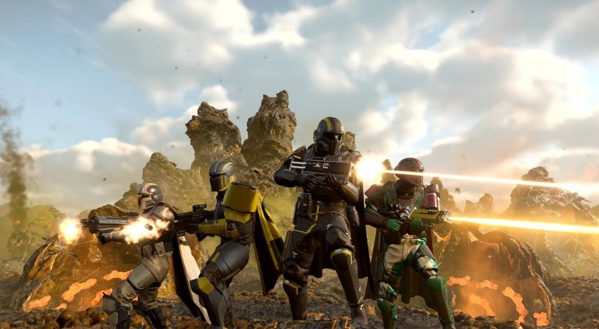 Helldivers 2 On Xbox Is Asking New Players To Jump Right In 1 Helldivers 2 On Xbox promotional image