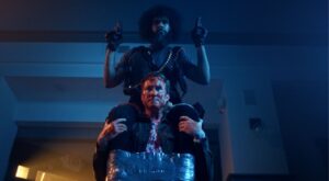 Chris Mayers and Hamid-Reza Benjamin Thompson in Hold The Fort