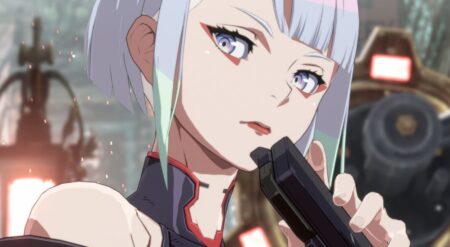 How Cyberpunk: Edgerunner’s Lucy joined the fight in GUILTY GEAR -STRIVE- Lucy from Cyberpunk: Edgerunners In Guilty GEar -