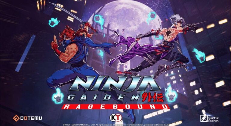 REVIEW: ‘Ninja Gaiden: Ragebound’ Is Excellent Nostalgic Chaos Key art for Ninja Gaiden Ragebound
