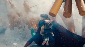 REVIEW: ‘Superman (2025)’ Is Wonderful And Flawed, Just Like He Is Superman Saves a Kid in Superman (2025)