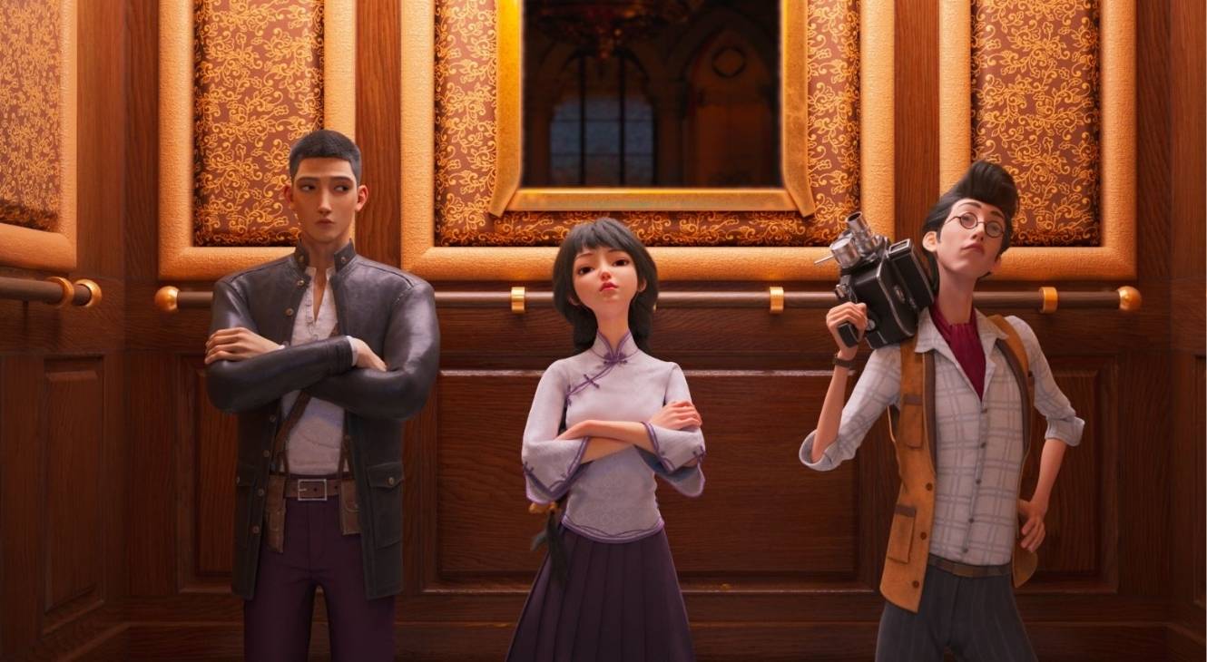 Still from The Girl Who Stole Time