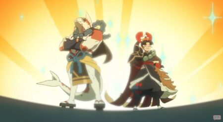 Towa and the Guardians of the Sacred Tree Unveils Fiery Samurai & Muscle Koi Fish Characters Towa And The Guardians of the Sacred Tree - New Guardians Rekka and Nishiki trailer still image