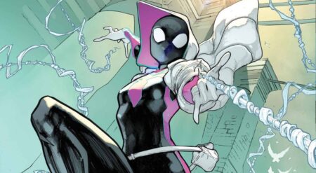 REVIEW: ‘All-New Spider-Gwen: Ghost Spider’ Issue 1 Cover of All-New Spider-Gwen Ghost Spider Issue 1